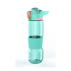 Zweikell Trans Sleeve BPA İçermez Tritan Suluk 650 ml Turquoise - 1
